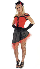 saloon girls costume