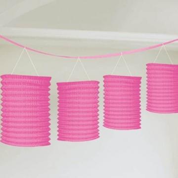 Pink Lantern Garland