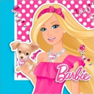 Barbie Party Napkins - 16 Pack