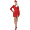Red Trolley Dolly Costume - Plus Size