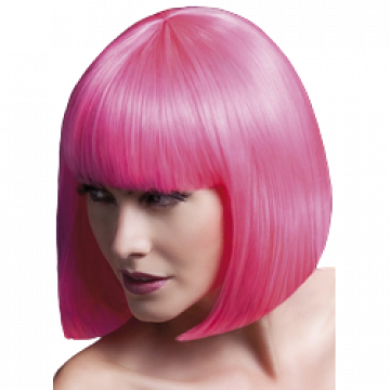 Deluxe Elise Wig - Neon Pink