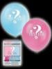 gender reveal balloons