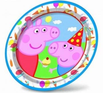 Peppa Pig Paper Plates - 8 Pack