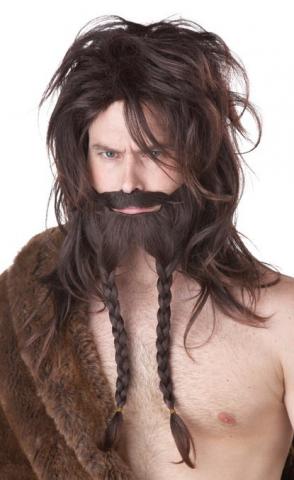 viking wig & beard