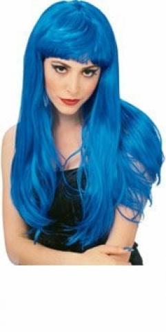 Glamour wig - blue