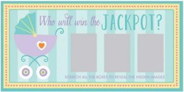 Baby Shower Scratch To Win Cards
