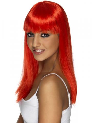 Glamourama Wig - Neon Red