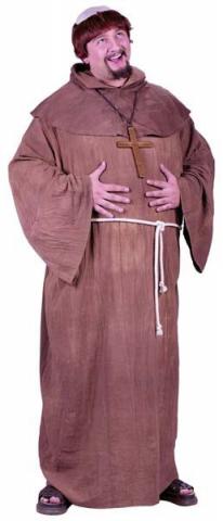 Medieval Monk - Plus Size