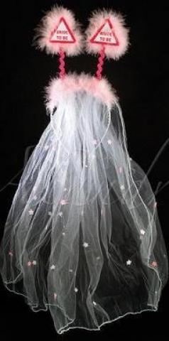Bride To Be Bopper With Veil