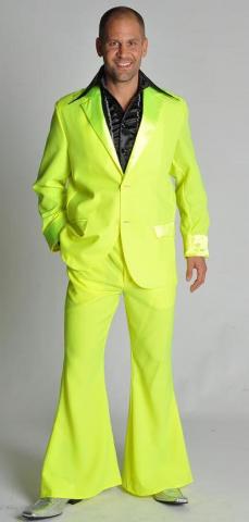 Men's Seventies Suit - Yellow