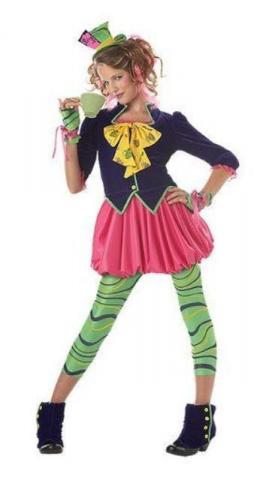 teen mad hatter costume