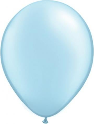Metallic Light Blue Balloon