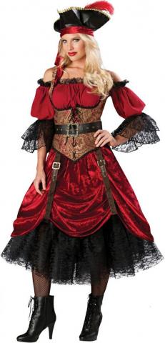 Swashbucklin' Scarlet Costume
