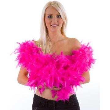 Deluxe Hot Pink Feather Boa - 175gm