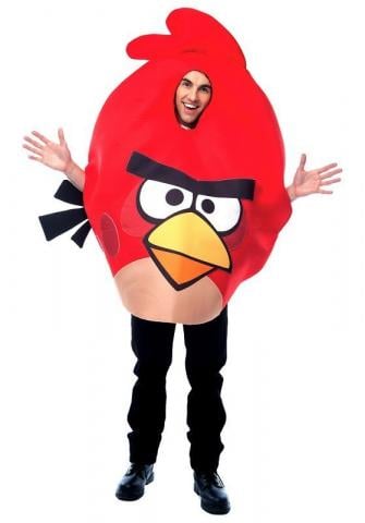 Red Angry Birds -Adult costume