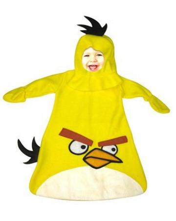 Yellow Angry Birds - Baby Costume
