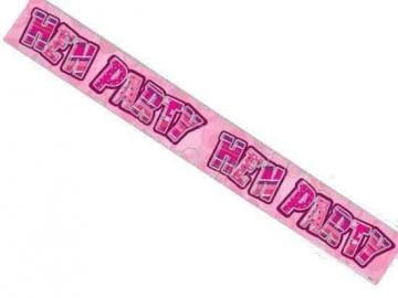 Pink Hen Party Banner