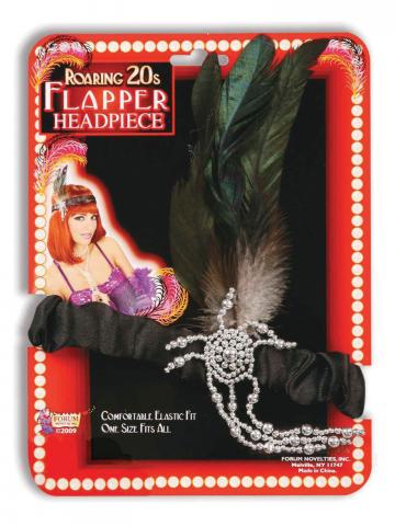 Black Flapper headband