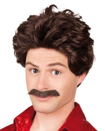 Vance Wig With Moustache