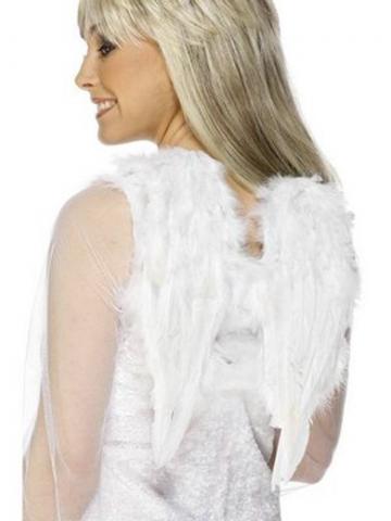 White Angel Wings Costume Accessories