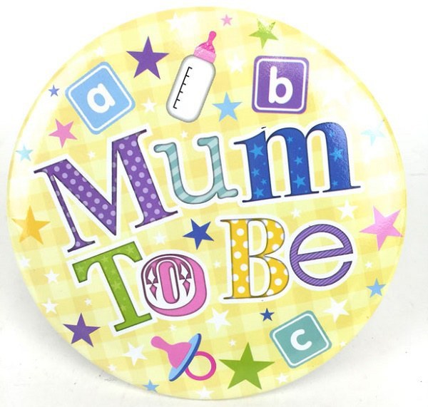 Mum To Be Badge