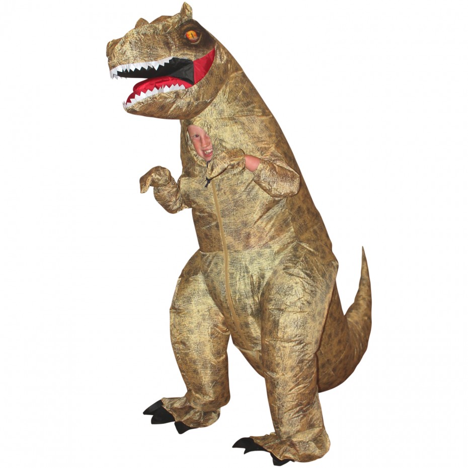 Kids Giant TRex Inflatable Costume