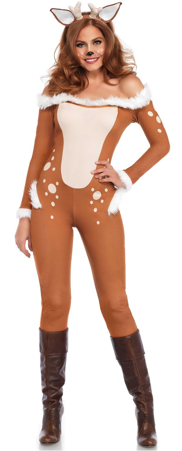 Ladies Darling Deer Costume 