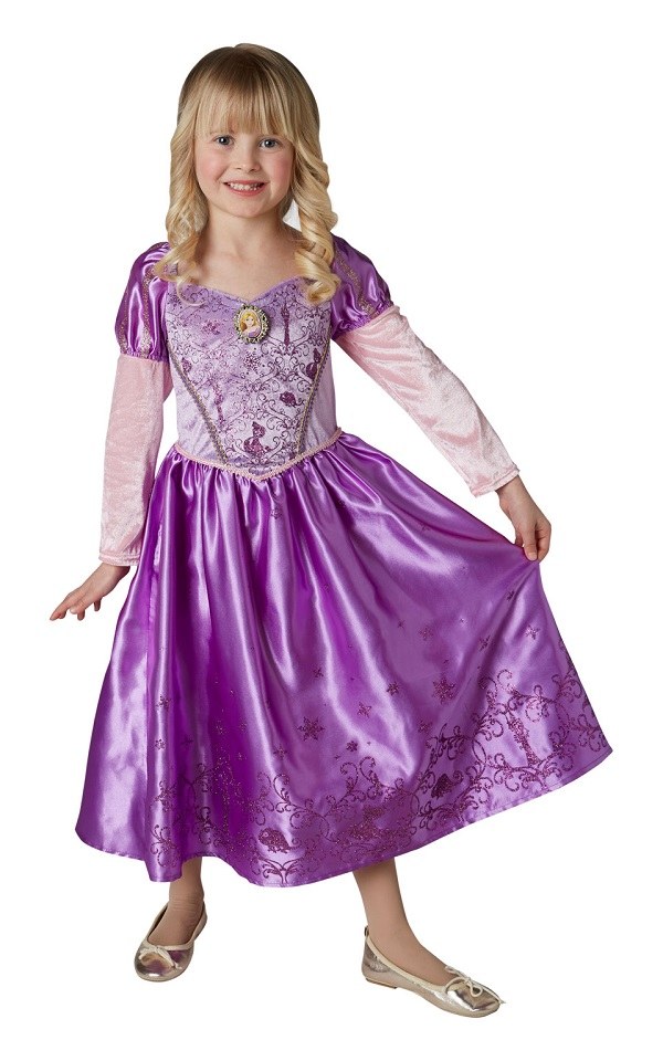 Winter Rapunzel Kids Costume