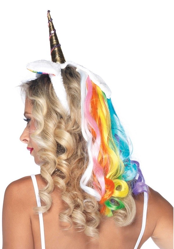 Multicoloured Unicorn Headband