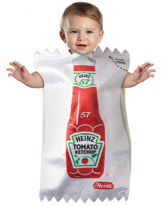 Baby Heinz Ketchup Bunting