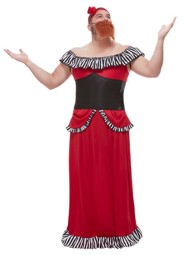 Bearded Lady Fancy Dress Costume