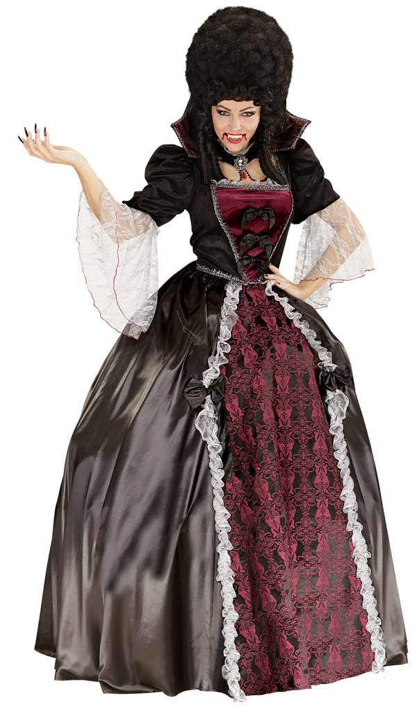 Deluxe Vampiress Fancy Dress Costume