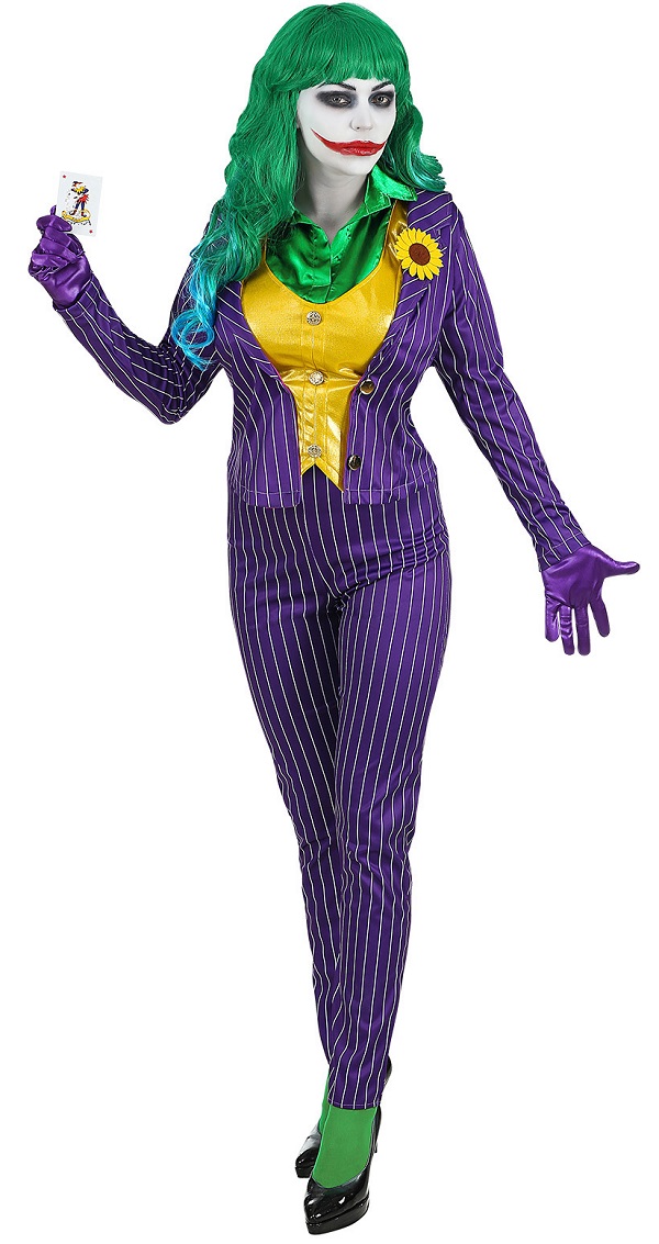 Mad Joker Fancy Dress Costume