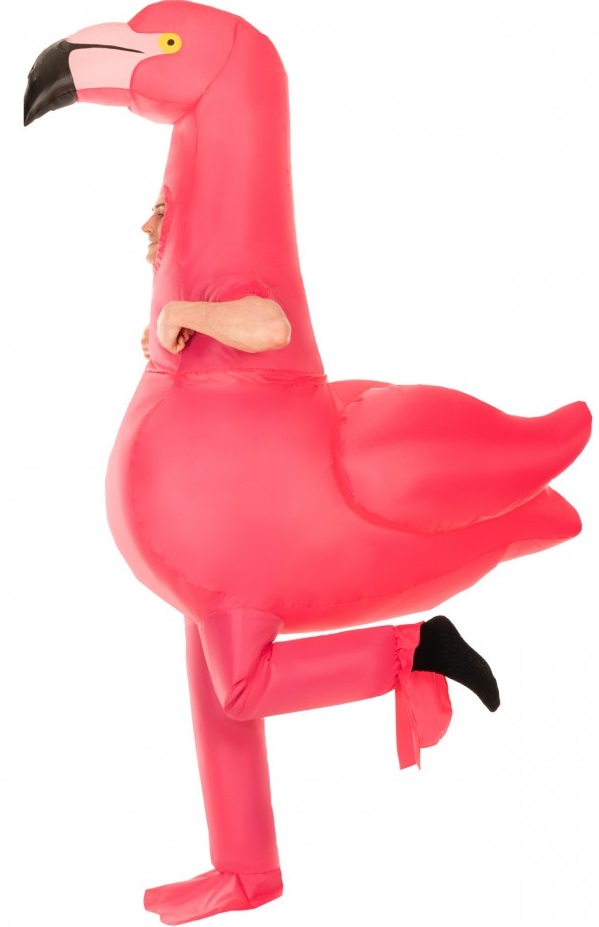 Adult Giant Inflatable Flamingo Costume