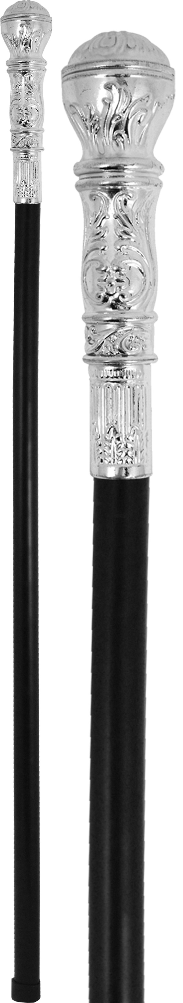 Silver Top Pimp Cane 91cm
