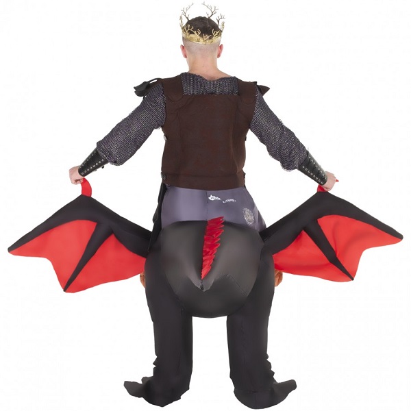 Ride on Dragon Costume - Black