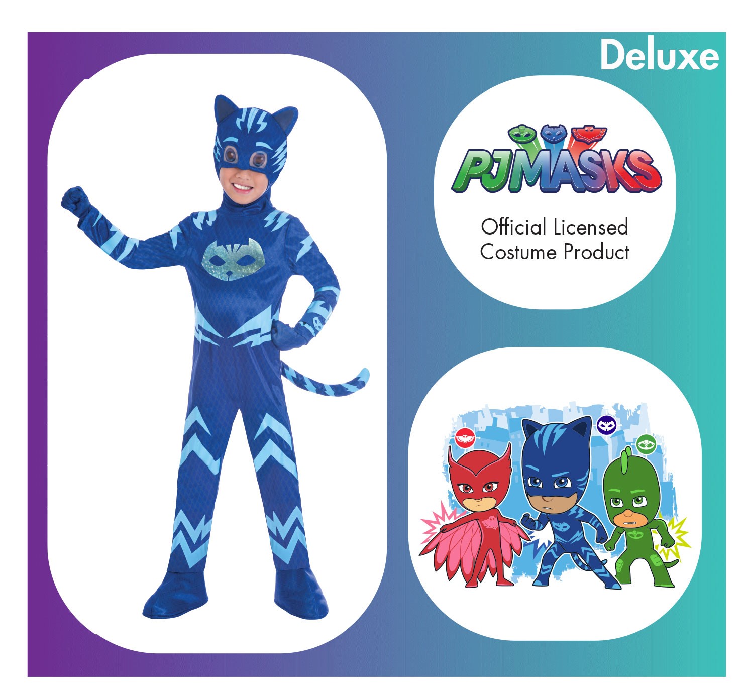 PJ Masks Catboy Deluxe Costume Kids