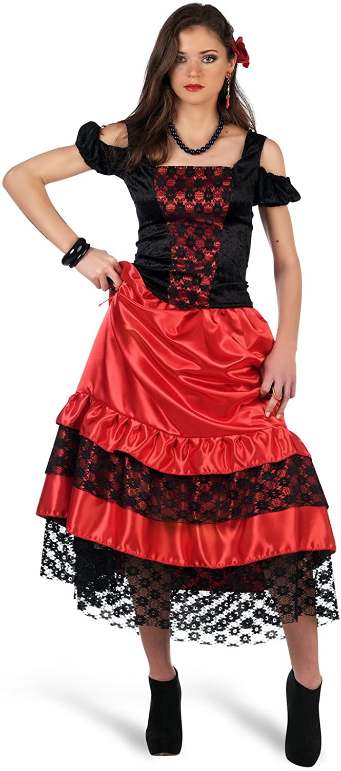 Women's 2 Piece Spanish Costume