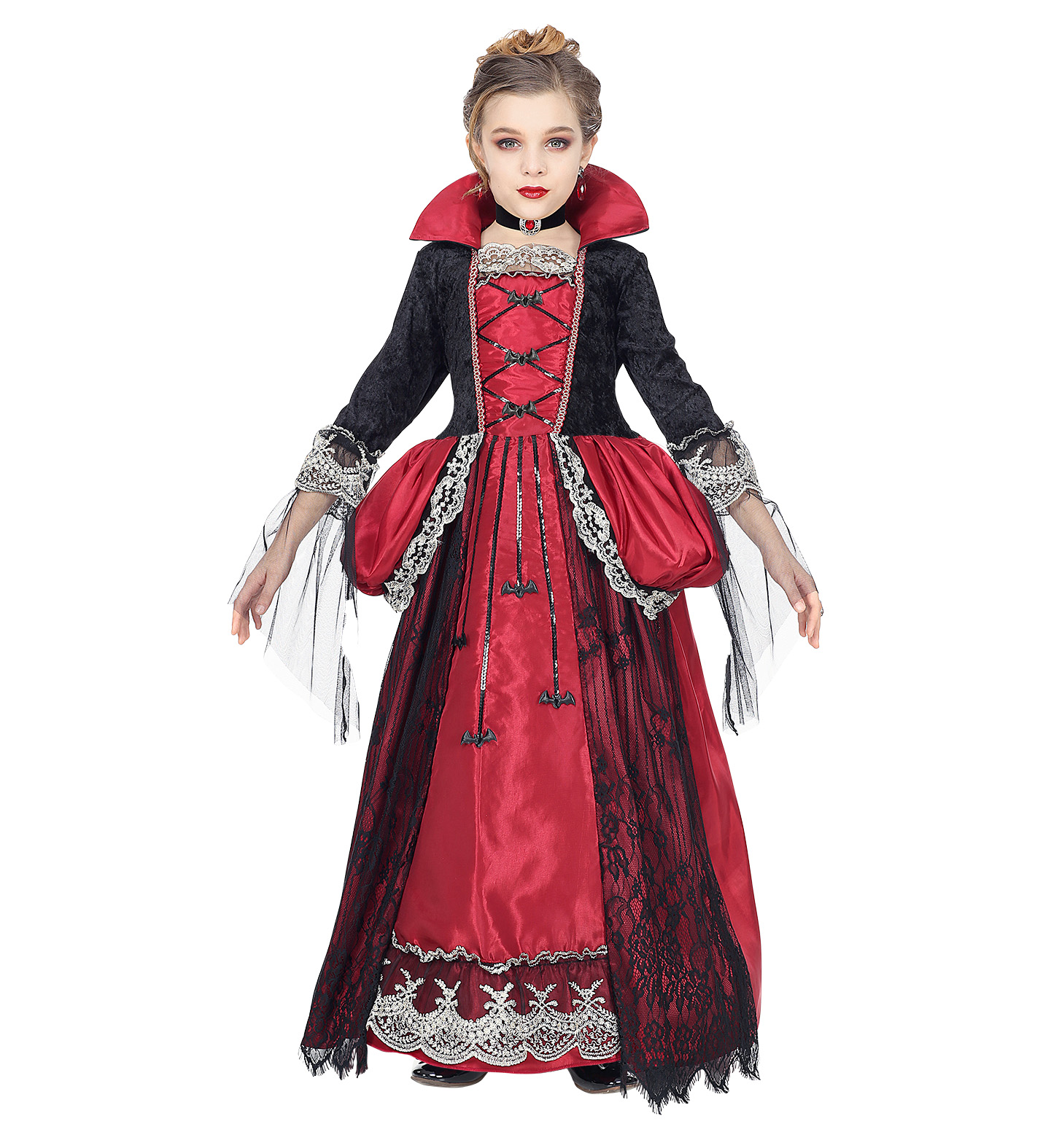 Kids Deluxe Vampiress Costume