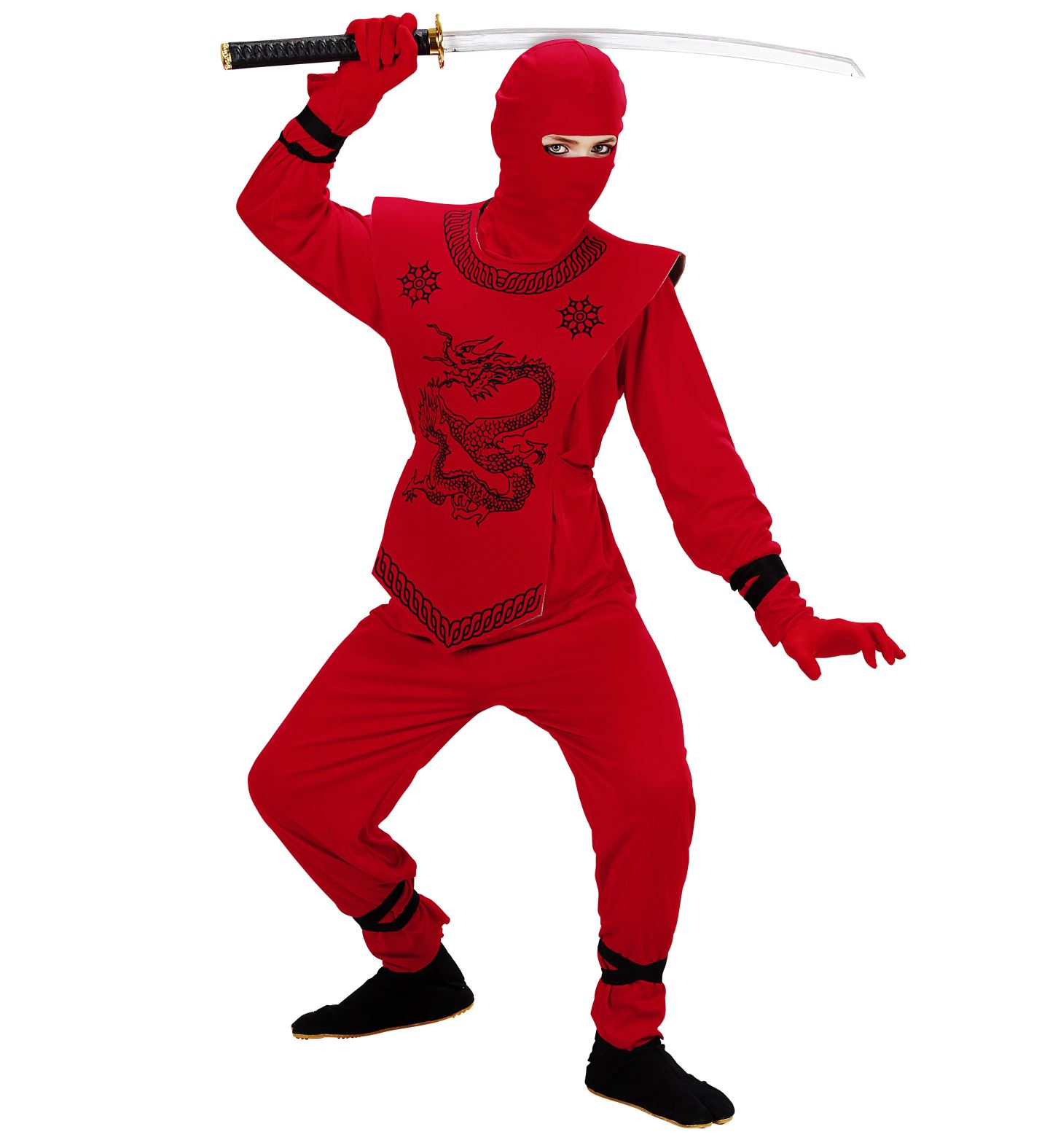 Kids Red Ninja Costume