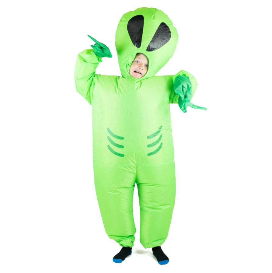 Kids Inflatable Alien Costume