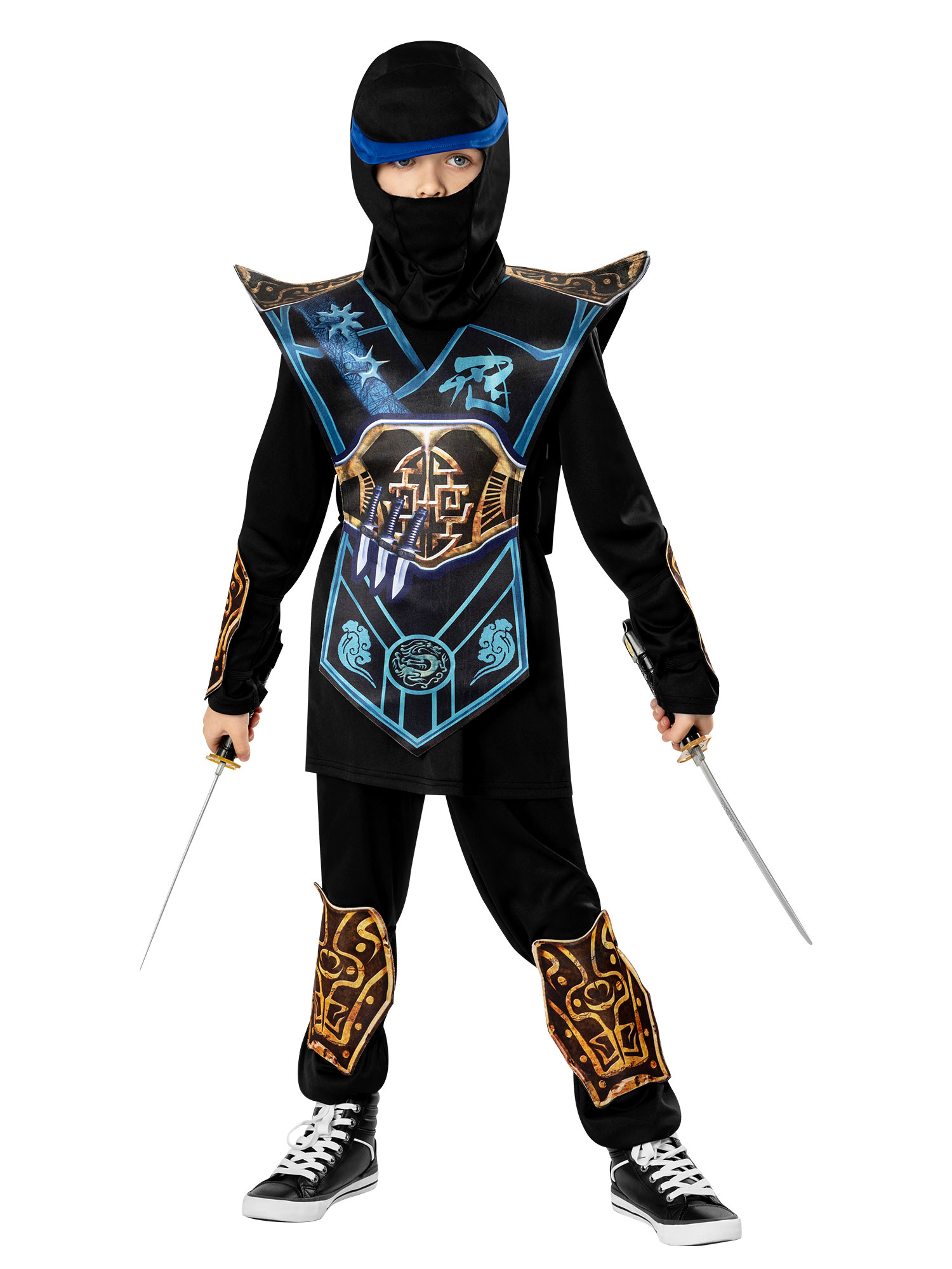 Kids Blue Ninja Costume