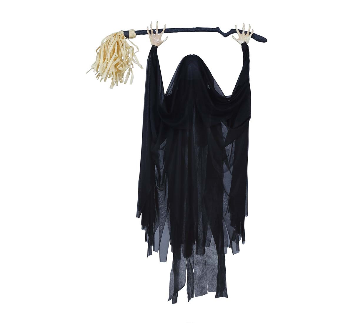 Animated Hanging Witch Decoration