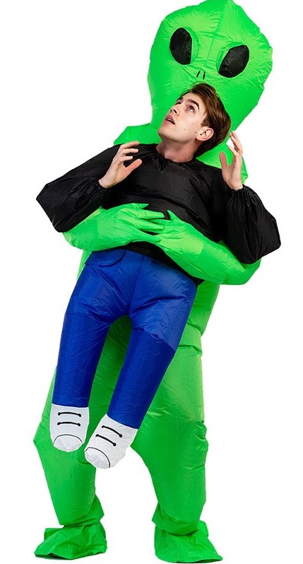 Green Alien Dress Up Accessory Kit
