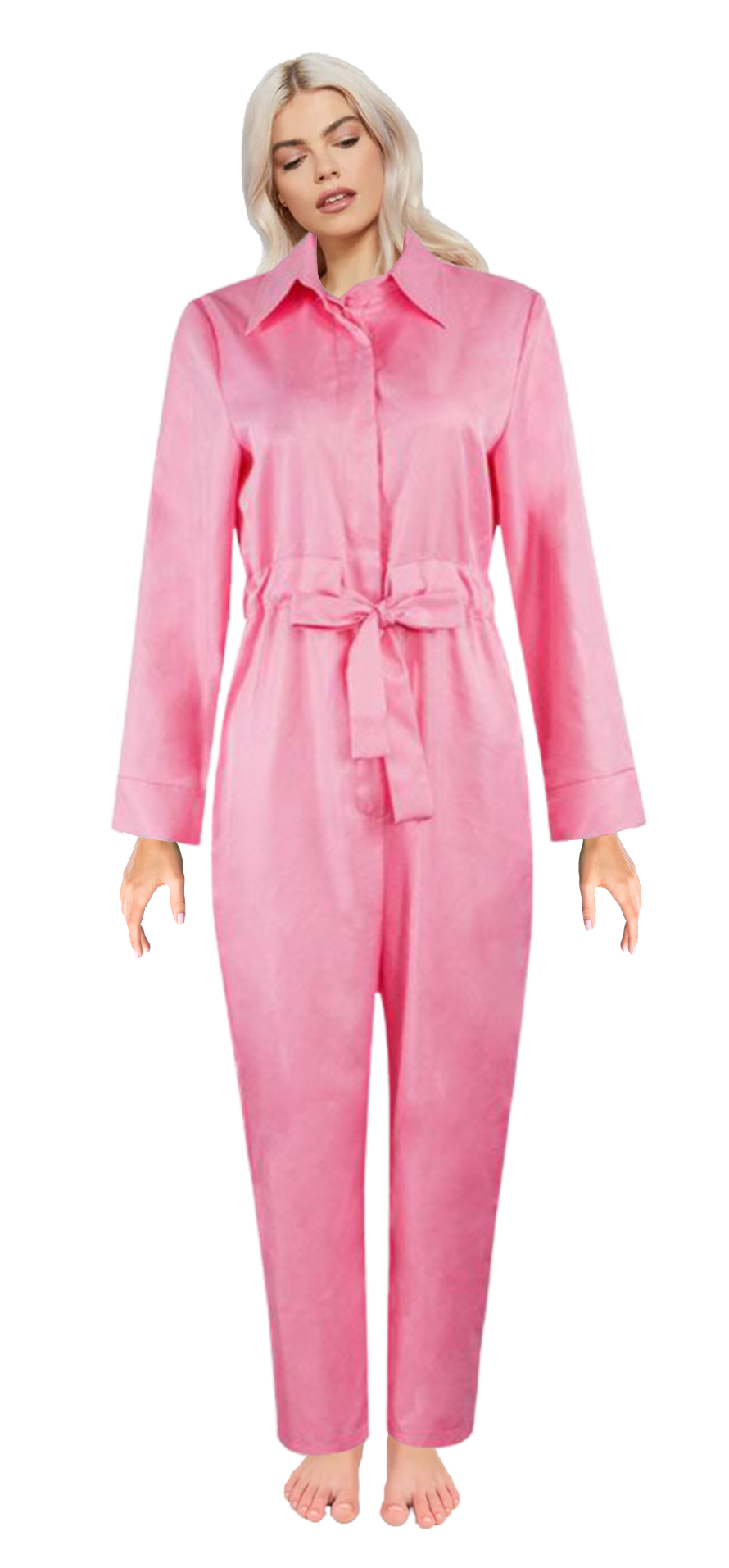 Malibu Doll Pink Jumpsuit