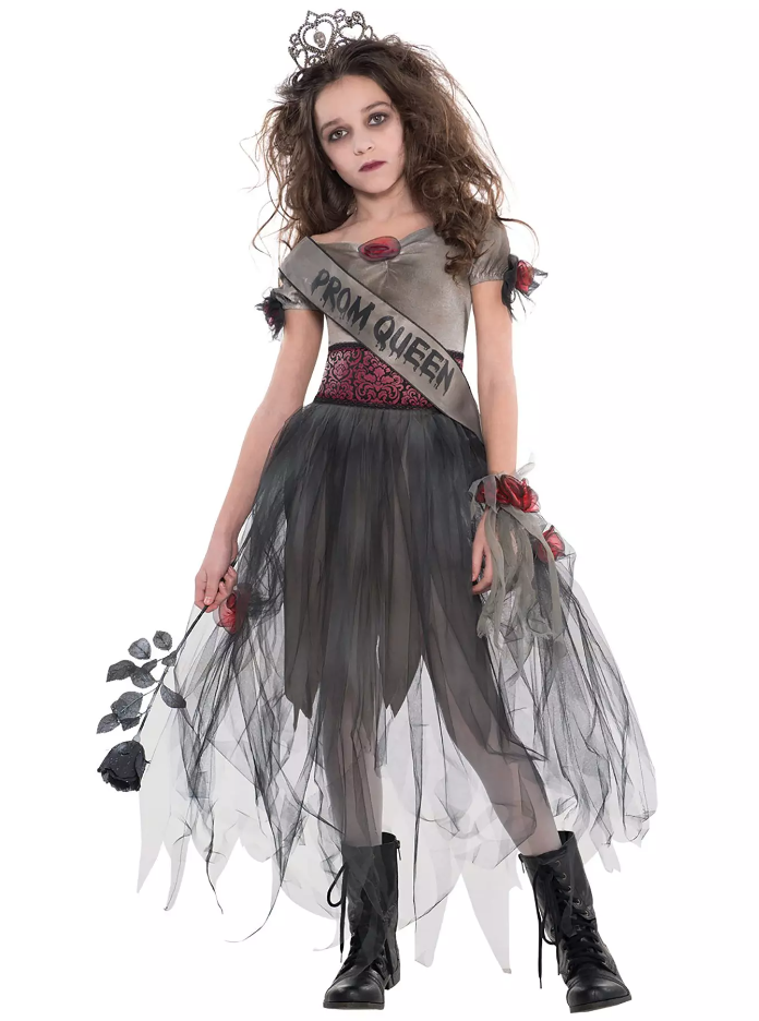 Prombie Queen Zombie Costume - Kids