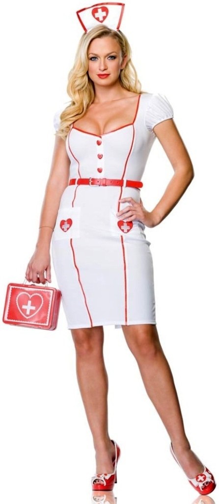 Nurse Knockout Costume.