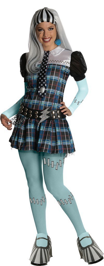 Official Monster High Frankie Stein Girl's Costume