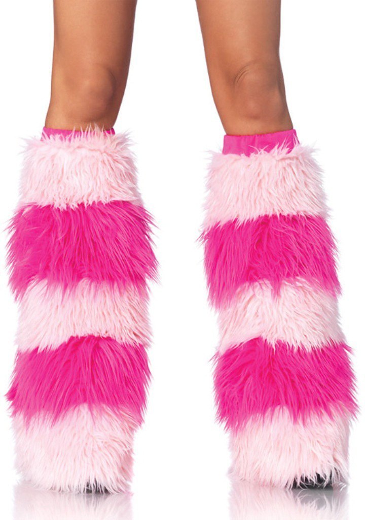Pink/Hot Pink Leg Warmers