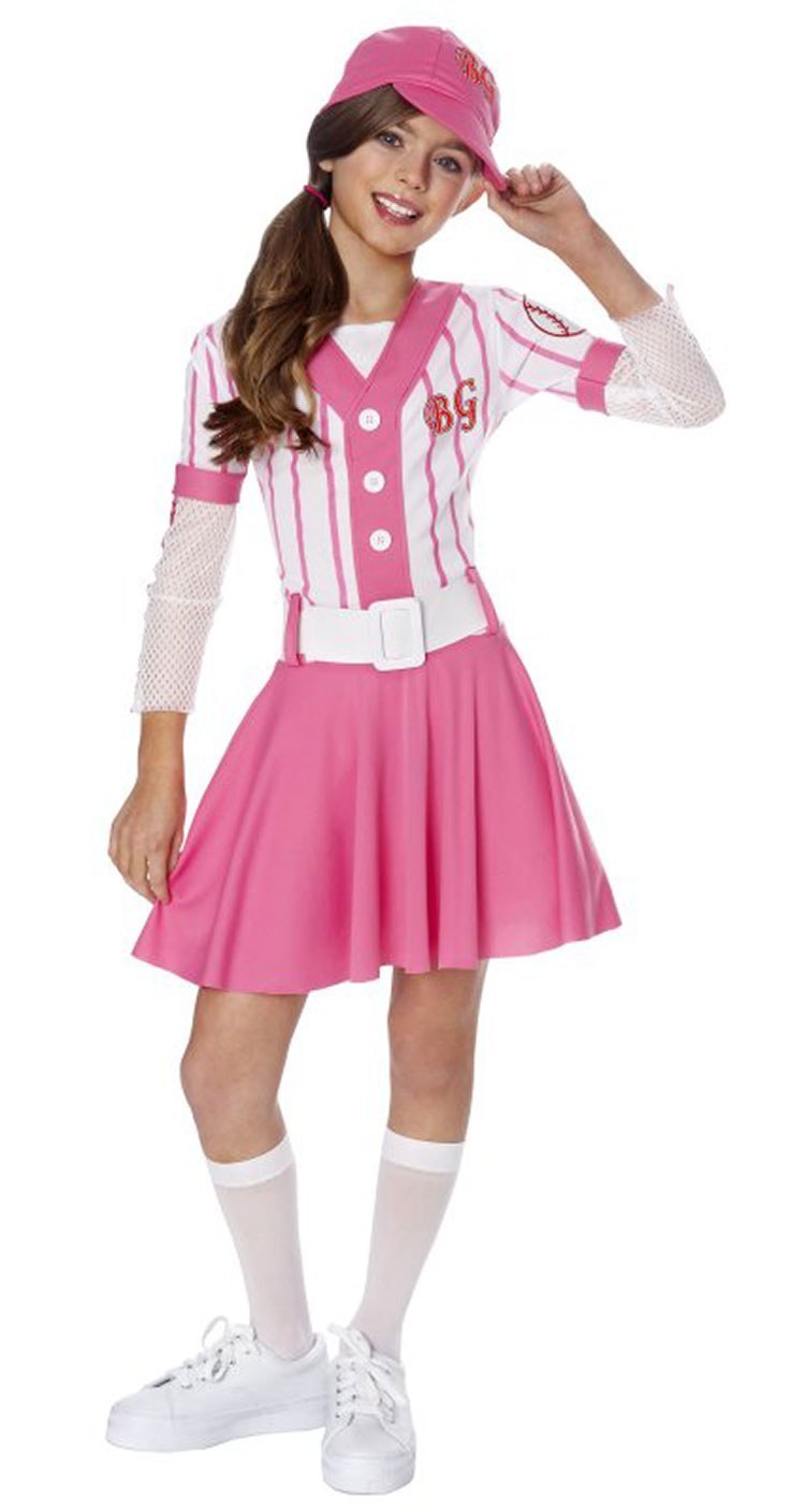 Teen Baseball Girl Costume